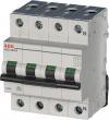 Automatsikring 3 faser og nul 10-16 Ampere Type C 6kA